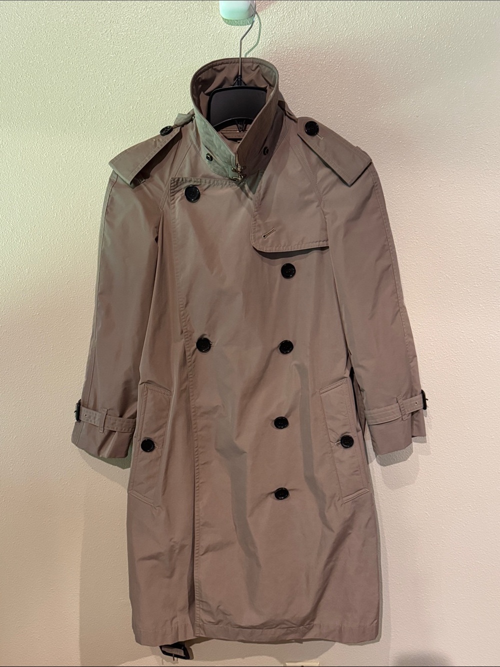 Burberry London Women’s Size 0 Khaki/Tan Trench/Raincoat - Picture 14 of 16